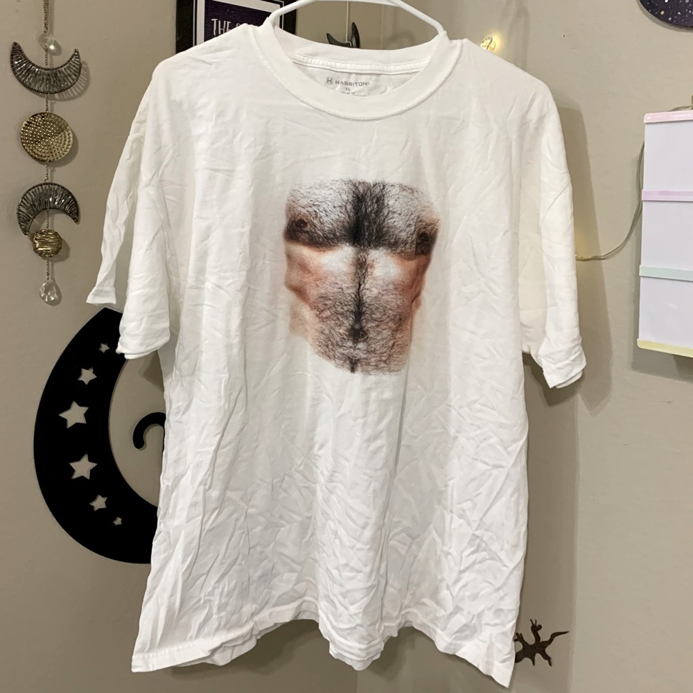 Hairy Chest novelty t shirt